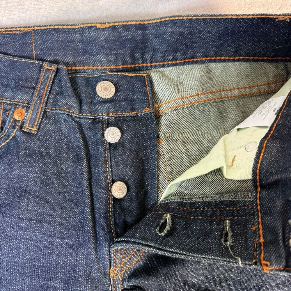 Levi’s 501 Boys Blue jeans 26x26 12reg Brand New - Picture 8 of 11